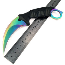 Load image into Gallery viewer, Karambit CS GO Fixed Blade Knife