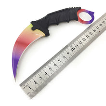 Load image into Gallery viewer, Karambit CS GO Fixed Blade Knife