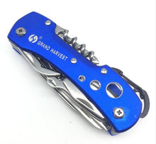 Load image into Gallery viewer, 11 Functions Stainless Steel Military Knife